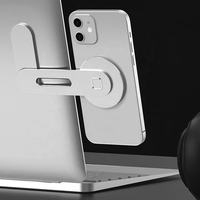 Support d'ordinateur portable multifonctionnel mini en alliage d'aluminium, nouveau design 2023, support de téléphone portable avec extension pliable