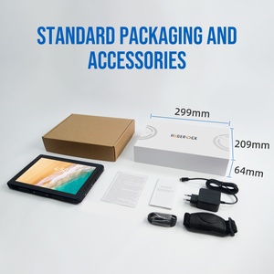 Hugerock w105 <span class=keywords><strong>10</strong></span>.1 inch IP68 Win <span class=keywords><strong>10</strong></span> CPU 5G LTE GPS 1D 2D Máy quét mã vạch chống cháy nổ máy tính bảng gồ ghề máy tính công nghiệp - Product Image 5