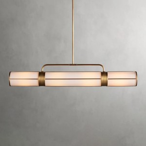 Lampadario a Sospensione Moderno AB per Soggiorno e Hotel, Nuovo <span class=keywords><strong>Design</strong></span> in Acrilico Dorato, Lussuoso Lampadario LED - Product Image 4