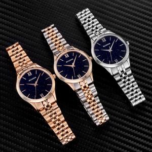 Proveedor de Relojes de Alta Calidad, Hermoso Reloj de Mujer con Logotipo Personalizado, Juego de Relojes de Lujo de Acero Inoxidable para Mujer, Reloj de Cuarzo - Product Image 1