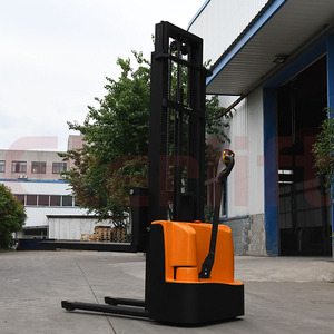 Grúas apiladoras totalmente eléctricas Carretilla elevadora eléctrica 1,5 T Pallet Jack Truck <span class=keywords><strong>Stacker</strong></span> para la industria manufacturera - Product Image 2