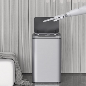 Elpheco 13L/20L thép không gỉ thông minh Thùng rác có thể với nắp chống thấm nước cho nhà ngoài trời lưu trữ phòng tắm rác <span class=keywords><strong>bin</strong></span> - Product Image 4