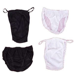 Braguitas Desechables Envueltas Individualmente, Ropa Interior Tipo Tanga Transpirable de Tela No Tejida para Salón de Belleza, Spa y Viajes - Product Image 3