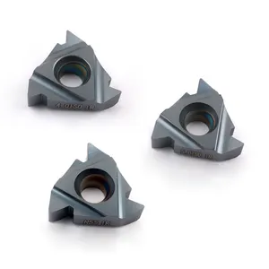 Herramientas de corte de torno de Metal CNC, inserto de rosca de carburo 22ER N60 N55, inserto de roscado 22IR 4,0 5,0 6,0 ISO