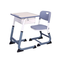 Mobilier de classe : Ensembles scolaires, table et chaise d'écolier, table de lecture, ensemble de chaises pour l'éducation et l'étude en classe