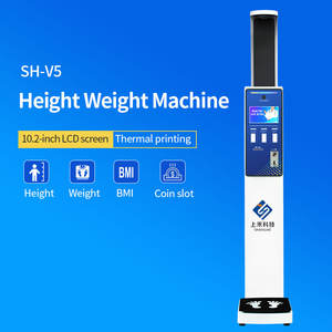 सिक्का और कागज धन से संचालित ऊंचाई वजन पैमाने - Product Image 2