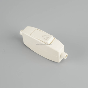 <span class=keywords><strong>Policarbonato</strong></span> colgante Push Round Cord Bed Switch Door Bell Mini - Product Image 2