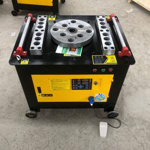 Máquina dobladora de estribos de barra redonda de alambre de varilla de acero de metal Manual máquina dobladora de forma de arco para acero de hierro - Product Image 1