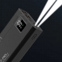 M-Queen Batterie externe portable ultra-mince à charge rapide haute capacité 30000mAh/40000mAh/50000mAh Li-Polymère pour usage extérieur Micro USB