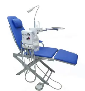 Портативное стоматологическое кресло, Стоматологическая турбина, сертифицированное по стандарту ISO, металлическое пластиковое, акриловое, стоматологическое оборудование, электрическое ручное питание