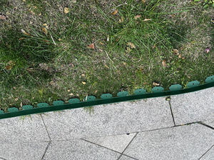 Bordo <span class=keywords><strong>per</strong></span> aiuole a L in <span class=keywords><strong>PVC</strong></span> rinforzato <span class=keywords><strong>per</strong></span> impieghi gravosi, barriera <span class=keywords><strong>per</strong></span> erba e pietre, nastro isolante <span class=keywords><strong>per</strong></span> prato - Product Image 3