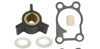 Kit de réparation de turbine de pompe à eau hors-bord Evinrude Johnson avec plaque, 2 temps 4HP 25KO322, référence 433935, pour accessoires et pièces marines