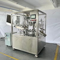 Machine de remplissage et de scellage automatique à air chaud pour cosmétiques, machine d'emballage cosmétique