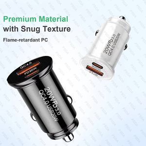 <span class=keywords><strong>Cargador</strong></span> de Coche USB de <span class=keywords><strong>40W</strong></span> <span class=keywords><strong>Tipo</strong></span> <span class=keywords><strong>C</strong></span>, Adaptador de Carga Rápida para Teléfono Xiaomi <span class=keywords><strong>Huawei</strong></span> PD, Adaptador de Coche con Encendedor de Cigarrillos - Product Image 3
