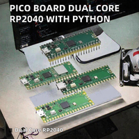 Carte de développement Pico compatible, double cœur RP2040 avec communication USB, module à montage en surface entièrement équipé, compatible Python