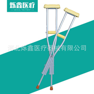 Andador Jinhui de Acero Inoxidable, Ajustable y Telescópico, de Una Sola Sección, para Uso Médico - Product Image 3