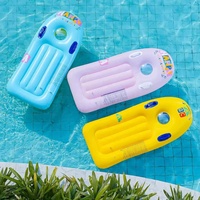 Planche de surf gonflable pour bébés et enfants MaiZi à double chambre d'air en PVC, pour la maison et les hôtels de villégiature, pour la natation et la plage