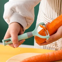 Huishoudelijke PP handmatige multifunctionele fruit- en groenteschiller keuken gadget aardappelplakker