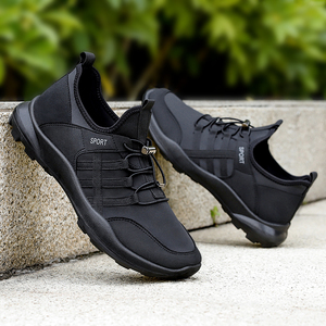 Lightweight Breathable Mesh Men's Casual Sneakers Comfortable Soft Elevator Lazy Shoes with Platform No Laces for Walking - Product Image 1