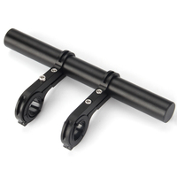3 Farben 20CM Aluminiumlegierung Aquina RK-B88 AMOLED Display Fahrradlenker-Verlängerung Mountainbike Frontlicht-Halterung Lampe