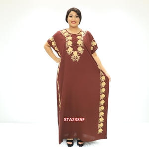 Vêtements ethniques abaya perlage a doubai avec STA2385F Togo <span class=keywords><strong>boubou</strong></span> <span class=keywords><strong>boubou</strong></span> - Product Image 2