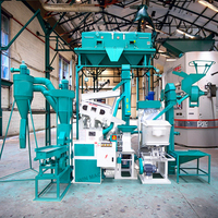 ALLWIN Machine à polir les grains à rouleaux haute efficacité 800 kg/heure, Ligne de production de décorticage et de mouture du riz pour usine de riz agricole
