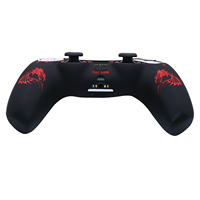 RALAN sarung pelindung ukiran Laser lunak antiselip untuk Gamepad PS5