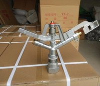 Système d'irrigation agricole longue portée TOENTER 1 pouce en métal, entraînement par engrenages 360°, ressort en acier inoxydable, utilisation facile