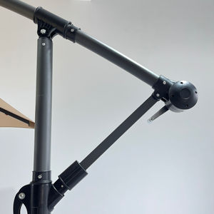 Sombrilla Cantilever Led de Metal para exteriores, sombrilla impermeable de 3m de diámetro para Patio, jardín, plátano - Product Image 2