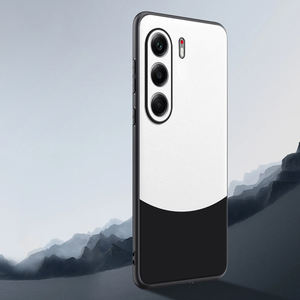 Ударопрочный защитный чехол для мобильного телефона Tecno Camon 40 Pro простой PU кожаный чехол для мобильного телефона Tecno Camon 40 - Product Image 6