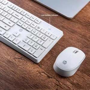 สำหรับ <span class=keywords><strong>HP</strong></span> CS10คีย์บอร์ดไร้สายอเนกประสงค์, เมาส์ไร้สาย RGB backlit อินเตอร์เฟซ USB พลาสติกใหม่สำหรับบ้านสำนักงานแล็ปท็อปคอมพิวเตอร์ตั้งโต๊ะ - Product Image 2