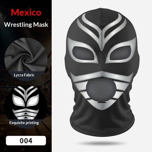 Maschera Estiva per Motociclisti Compatibile con Casco, Stampa <span class=keywords><strong>Spider</strong></span>-<span class=keywords><strong>Man</strong></span>, Unisex, in Seta di Latte con Tre Fori - Product Image 6