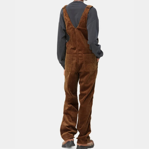 <span class=keywords><strong>Pantaloni</strong></span> Jeans Cargo Casual stile americano Multi tasca in <span class=keywords><strong>velluto</strong></span> a <span class=keywords><strong>coste</strong></span> <span class=keywords><strong>pantaloni</strong></span> salopette a gamba dritta da <span class=keywords><strong>uomo</strong></span> - Product Image 3