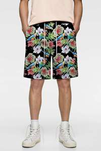 2025 <span class=keywords><strong>pantaloncini</strong></span> da bagno da ginnastica Casual da <span class=keywords><strong>uomo</strong></span> personalizzati comodi short in hawaiano traspirante stampato ad asciugatura rapida per la spiaggia del <span class=keywords><strong>mare</strong></span> - Product Image 3