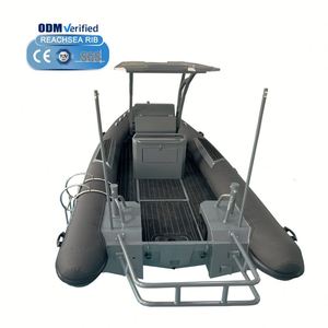 Bote RIB RHIB <span class=keywords><strong>de</strong></span> 6m para 10 Personas, Achilles Hypalon con Cabina <span class=keywords><strong>de</strong></span> Techo Rígido, Lujo para Alta Mar, Fabricado en China, OEM ODM - Product Image 3