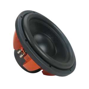 Subwoofer de graves de 12 pulgadas con acabado naranja Subwoofers de cesta de aluminio fundido a presión Subwoofer de altavoces de tres tamaños - Product Image 4