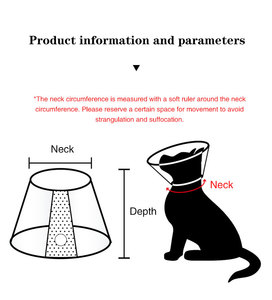 <span class=keywords><strong>Collar</strong></span> isabelino de recuperación ajustable profesional - Product Image 5