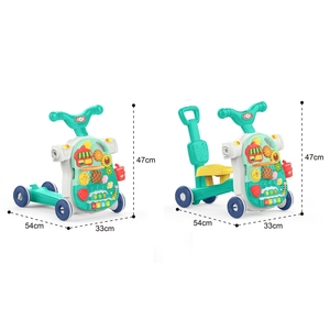 HUANGER <span class=keywords><strong>2022</strong></span>, el Andador para Bebés Multifuncional 4 en 1 Más Nuevo, Cochecito Educativo para Bebés con Música y Luz - Product Image 6