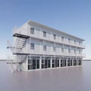 Newpre Chế Tạo Nhà Xách Tay Thép Phẳng Gói Container Hoạt Động Phòng Thiết Kế Thoáng Khí Phong Cách Hiện Đại Biệt Thự Phòng Khách - Product Image 3