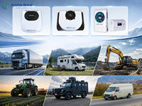 LKW-Standklimaanlage Split DC 24V 12V Batteriebetrieben mit Doppel-Rotationskompressor für Schlafkabinen-Kühlsystem, Energiesparend