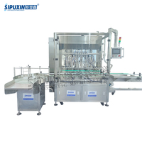 Guangzhou pour Sipuxin Machine de remplissage automatique de liquides par le haut, machine de remplissage de liquides chauds, de cire de bougie et de gelée de pétrole