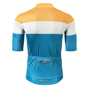 Maillots de Ciclismo de Manga Corta de Primera Calidad, Personalizados con Logotipo por Sublimación, Unisex, Duraderos, de Poliéster, Absorbentes de Humedad y de Secado Rápido - Product Image 2