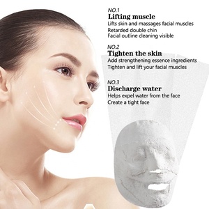 Masque Mummy V Shape Lifting pour un visage affiné et raffermissant, renouvellement 5D, masque facial organique en forme de V pour tous types de peau, utilisation en <span class=keywords><strong>spa</strong></span> beauté - Product Image 3