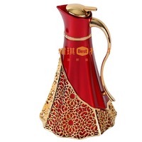 Carafe isotherme en acier inoxydable pour mariage moyen-oriental, avec doublure intérieure amovible, 1L, isolation thermique de plus de 24h, grande capacité