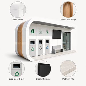 Stazione di Raccolta Rifiuti in Stile Heritage con Elementi di Design Tradizionale per Distretti Storici e Zone Culturali - Product Image 4