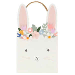 DAMAI Custom <b>Easter</b> Bunny <b>Bags</b> Birthday Party Wedding <b>Easter</b> Party Supplies Bunny Head Paper Gift <b>Bag</b> With 3D Flowers - Product Image 1