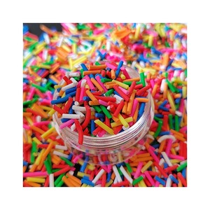 500 Gramos de Chispas de <span class=keywords><strong>Chocolate</strong></span> de Arcilla Polimérica de 7mm, Decoración de <span class=keywords><strong>Chocolate</strong></span> Colorida, Copos de Caramelo, Cabujones - Product Image 3