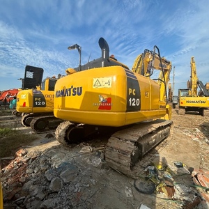 Excavatrice Komatsu <span class=keywords><strong>120</strong></span> d'occasion de haute qualité, équipement de construction de 12 tonnes en bon état - Product Image 2