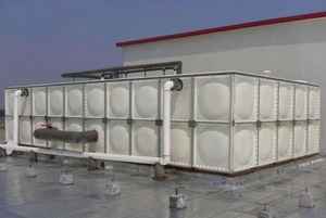 Serbatoio d'Acqua Rettangolare in FRP da <span class=keywords><strong>50</strong></span>.000L 500.000L 50m3 500m3 Leggero e Impermeabile per Antincendio e Uso Industriale - Product Image 5