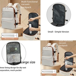 <span class=keywords><strong>Mochila</strong></span> de <span class=keywords><strong>Viaje</strong></span> con Compresión al Vacío, Tamaño Grande y Pequeño para Cabina, <span class=keywords><strong>Mochila</strong></span> para Laptop con Compresión al Vacío - Product Image 1